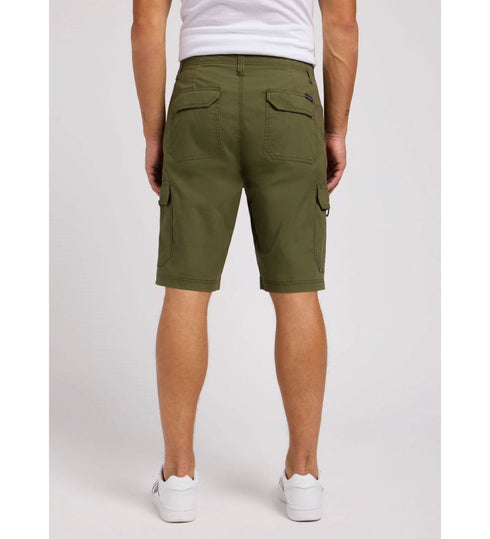 Lee Men's XM Crossroad Cargo Shorts In Green Night